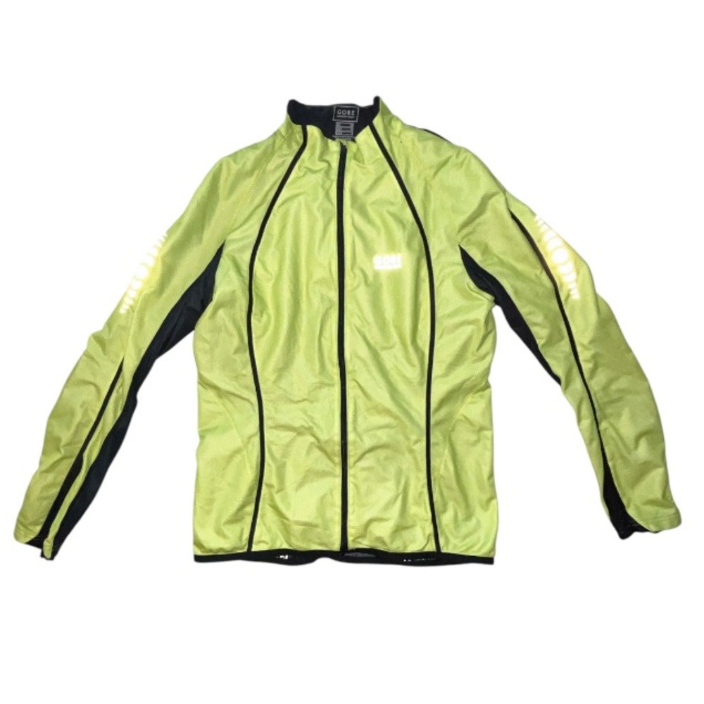 Gore Running Wear Lightweight Mesh Detail Jacket Windstopper Active Shield M
